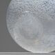 Speckled glass ball vase, 1960s