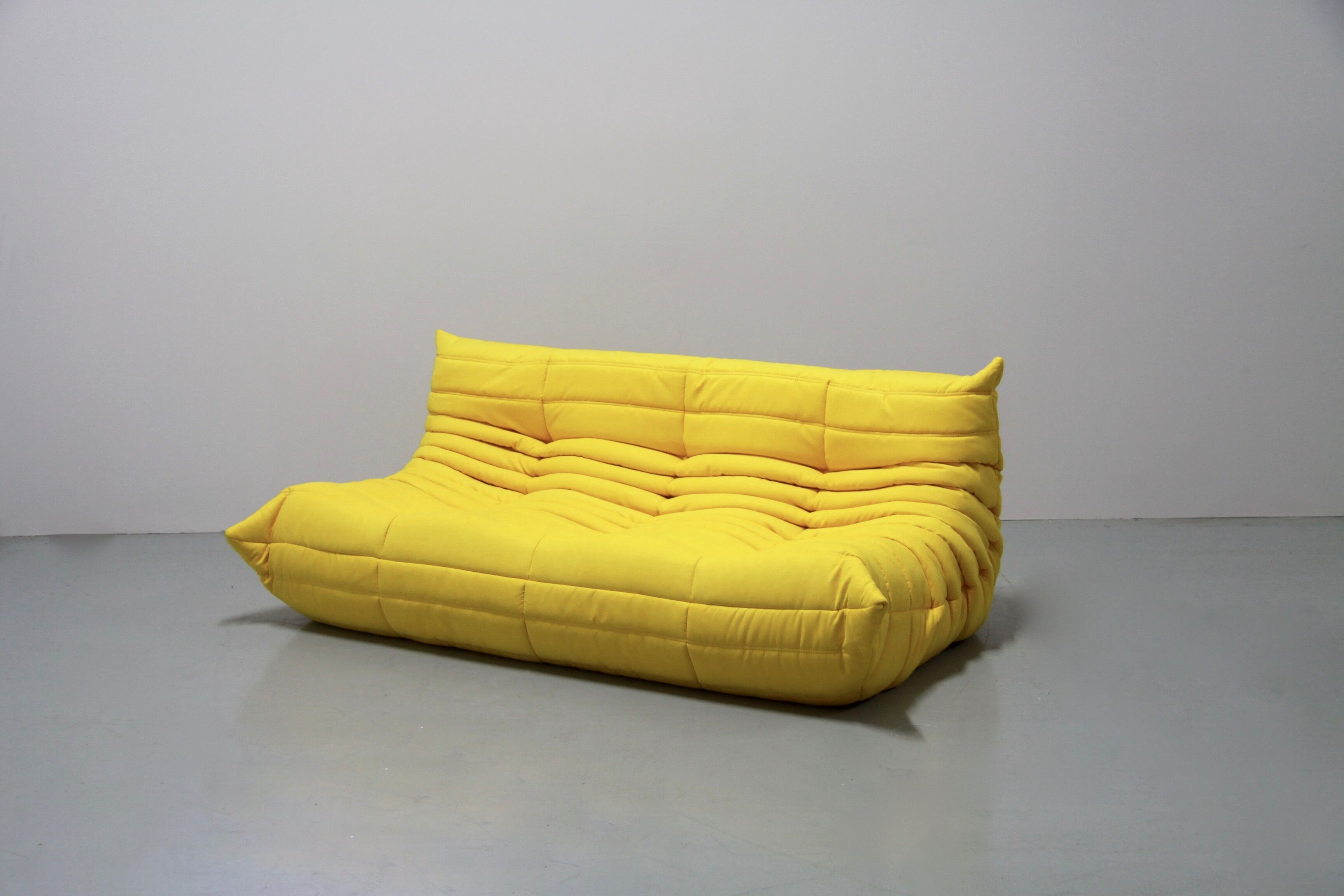 Sofa 3 places "Togo" Microfiber designed by Michel Ducaroy 1973