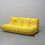 Sofa 3 places "Togo" Microfiber designed by Michel Ducaroy 1973