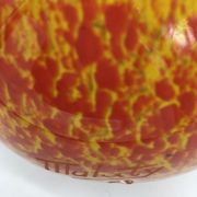 Vase à long col signé Mulaty de style Art Déco