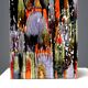 Vintage ceramic vase decorated by Elio Schiavon, Italy, 1960s.