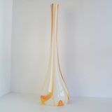 Large Design Annealed Vase, Czechoslovakia, 1970's.