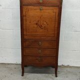 Former secretary marquetry and gilded bronze fittings