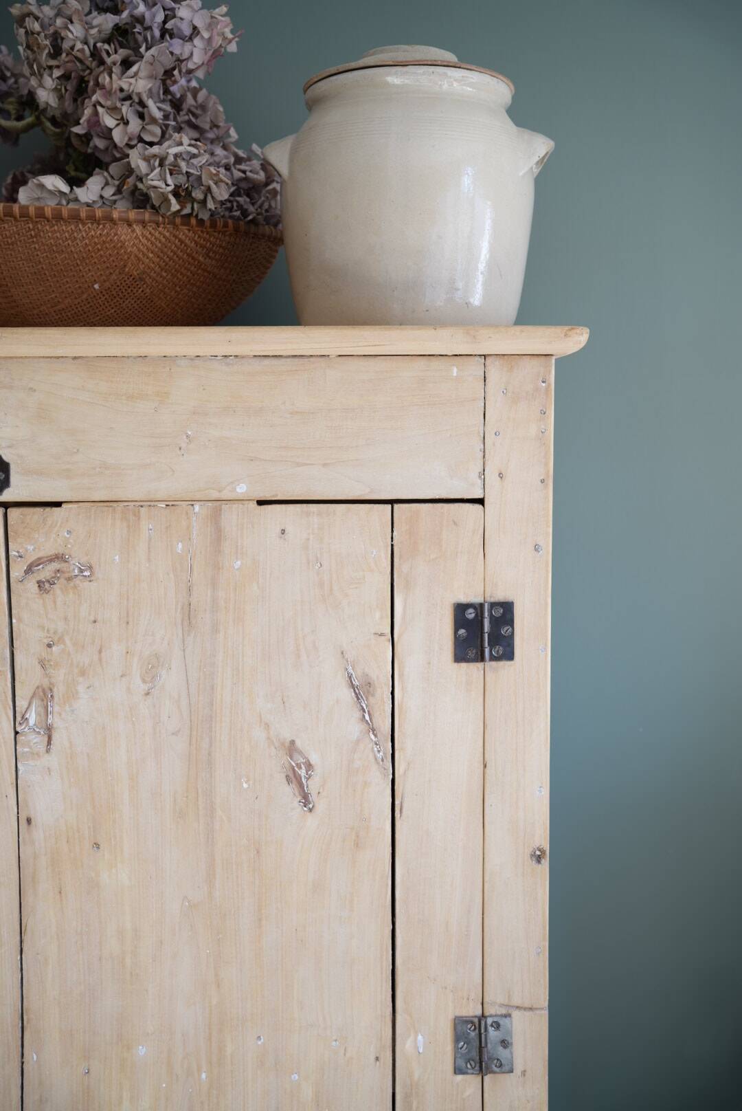 Antique high sideboard