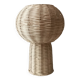 Lampe Jeanne en rotin
