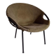 Fauteuil ballon design Lusch & Co des années 60