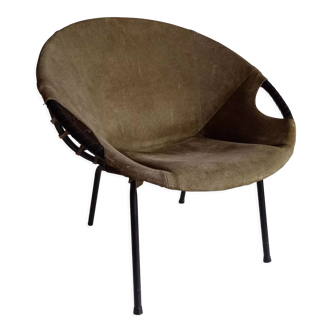 Fauteuil ballon design Lusch & Co des années 60