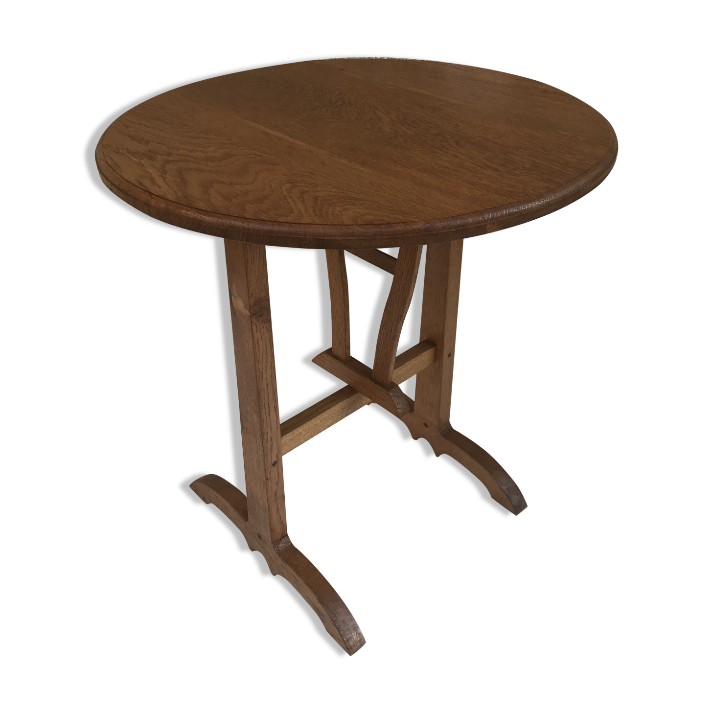 Old table target burgundy wood walnut