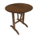 Old table target burgundy wood walnut