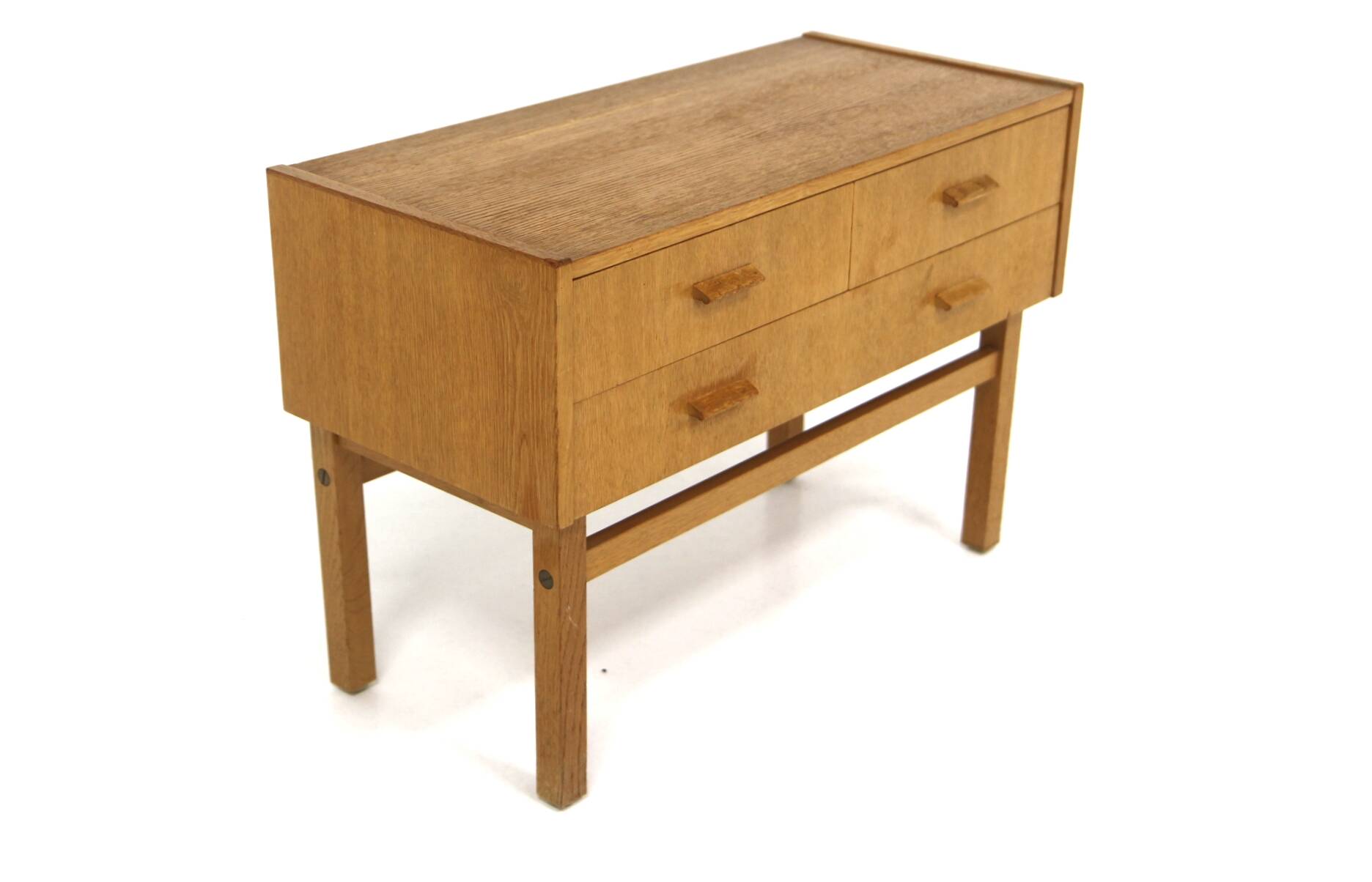 Scandinavian oak chest of drawers, Sweden, 1960