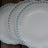 Set of Chastagner porcelain plates