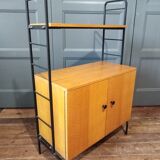 Vintage Scandinavian self-supporting shelf cabinet 1960
