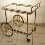 Mobile trolley - golden bar