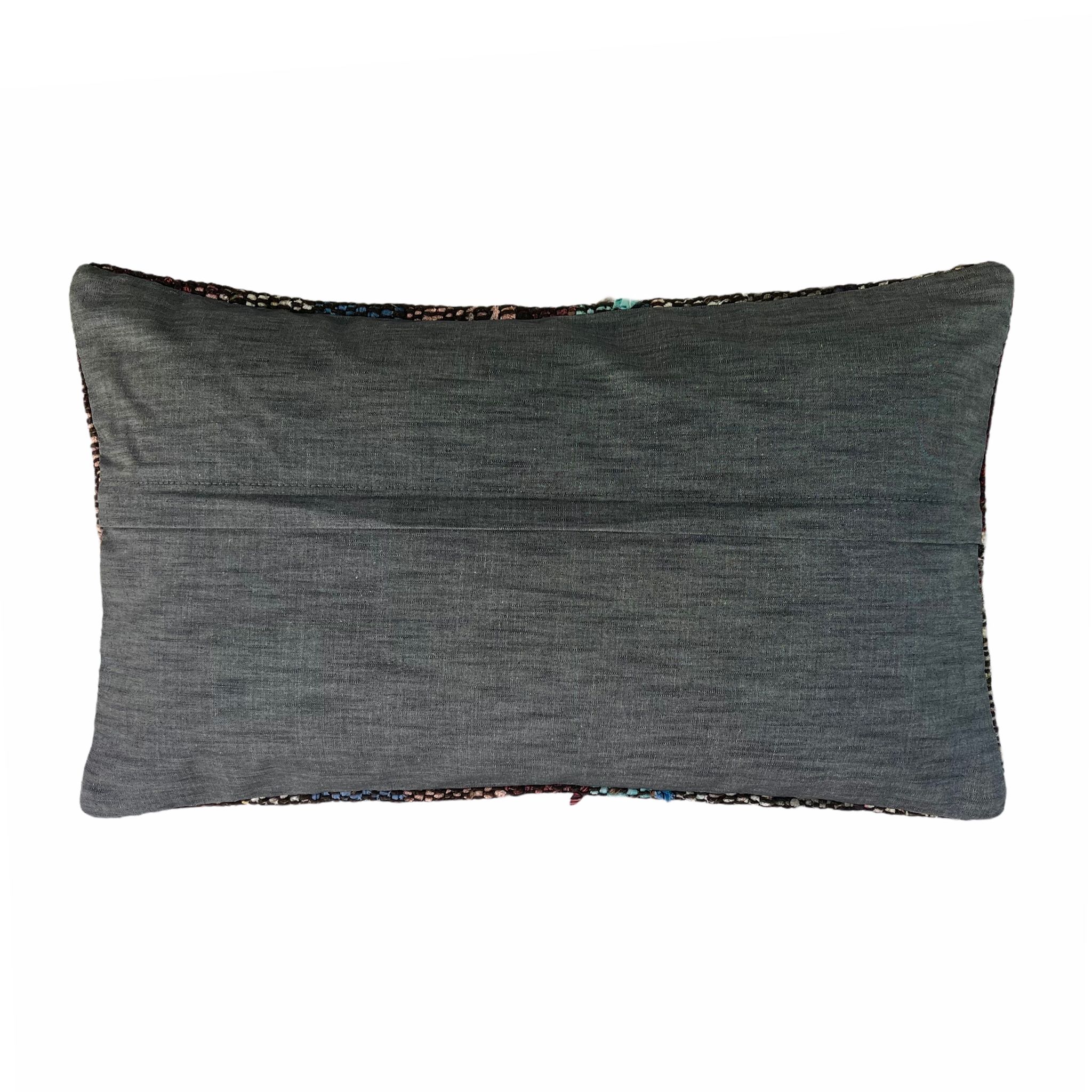 Vintage Turkish Kilim Cushion Cover, 30 x 50 cm
