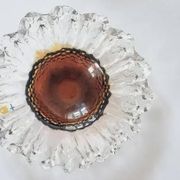 Pertti Santalahti Glass Bowl, Humppila, Finland, 1960s