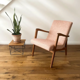 Fauteuil type 300-138 Bystrzyckie Fabryki Mebli Vintage PRL années 60, 70