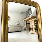 Louis-Philippe antique gilded mirror 19th century