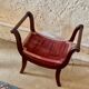 Curule seat Empire style, nineteenth century