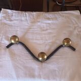 Vintage wall coat rack