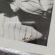 Framed and signed photo of saxophonist musician