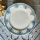 Old flat plates mismatched in earthenware