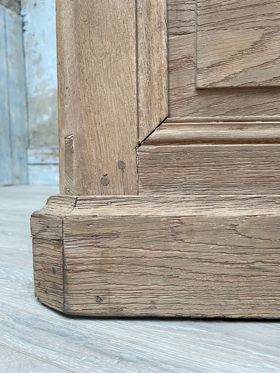 Bank store counter with drawers, circa 1900.