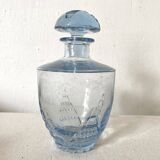Sky blue art deco carafe