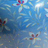 Longwy vase in earthenware 1886
