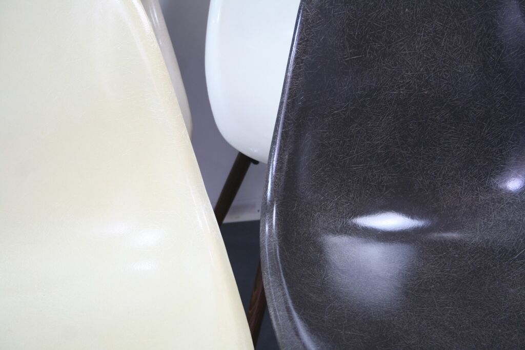 Set of 6 DSW chairs by Charles and Ray Eames for Herman Miller