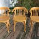 Light beech Baumann armchair