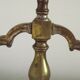 2 Light French Vintage Brass Boulotte Table Lamp With Cream Pleated Shade 5
