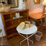 Wicker paper bin