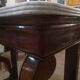 Console époque Restauration en acajou et marbre