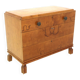 Commode scandinave en bouleau, Swedish modern, Suède, 1940