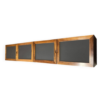 Sideboard of 2 hanging chests of drawers, Scandinavian design, 1950.