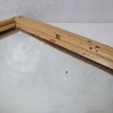 Vintage painted wood mirror