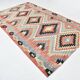 Geometric Madalion Design Kilim Rug, 181x320Cm Rug For Living Room