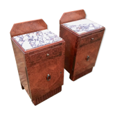 Art deco bedside pair