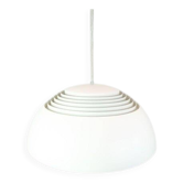 AJ Royal pendant - ceiling lamp - aluminium & steel - white - Arne Jacobsen - Louis Poulsen - 1960s