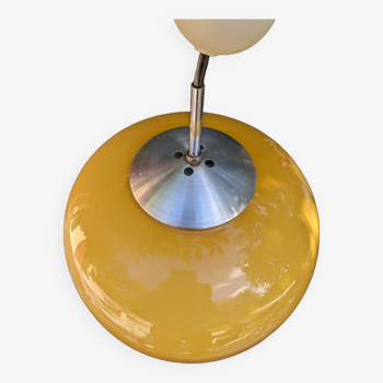 Vintage ball chandelier 70s Space age design.