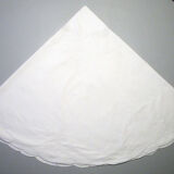 Embroidered round tablecloth