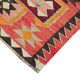Turkish Handwoven Vintage Herki Kilim 92 cm x 335 cm