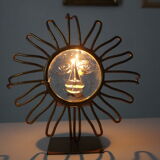 Vintage sun candlestick