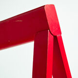 Pair of folding chairs in beech wood