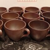 11 bowls of Noron cider from Turgis pottery