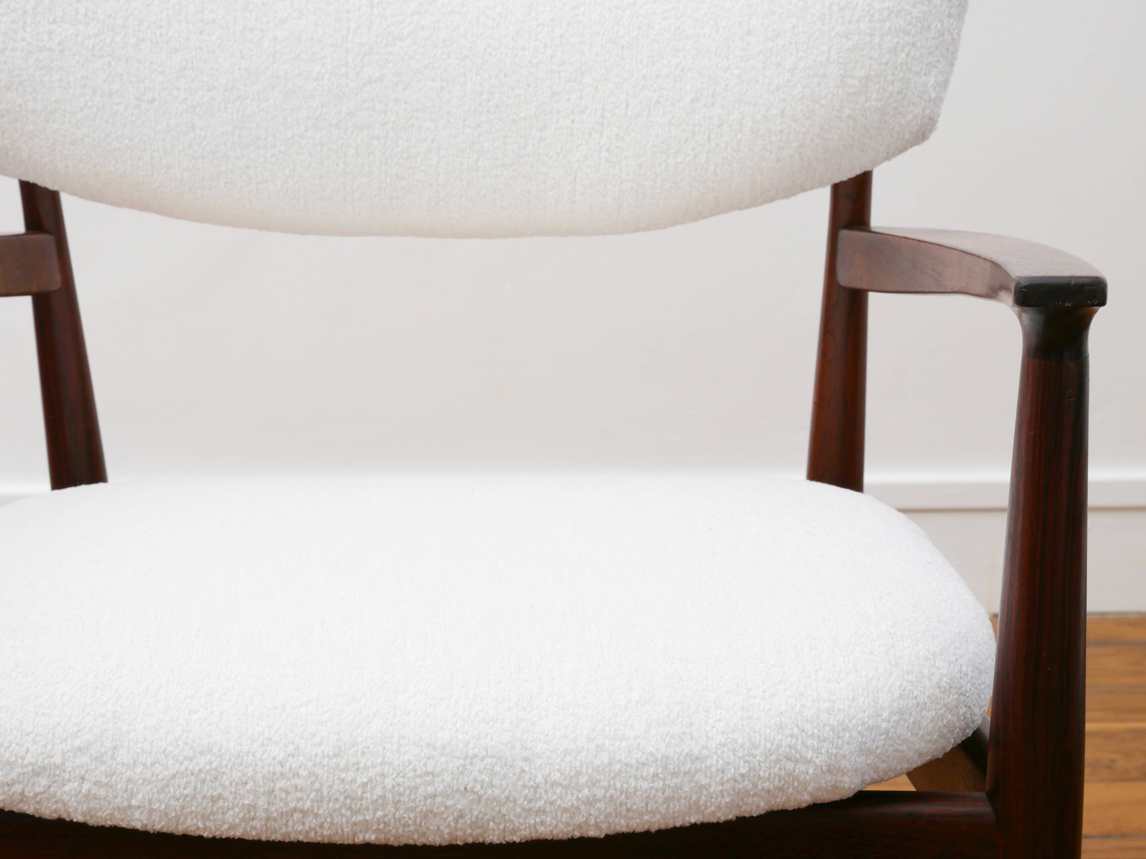 Scandinavian armchair in teak