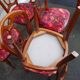 Suite of 6 Louis Philippe style cherry chairs