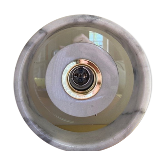 Tom Dixon wall lamp in marble and brass