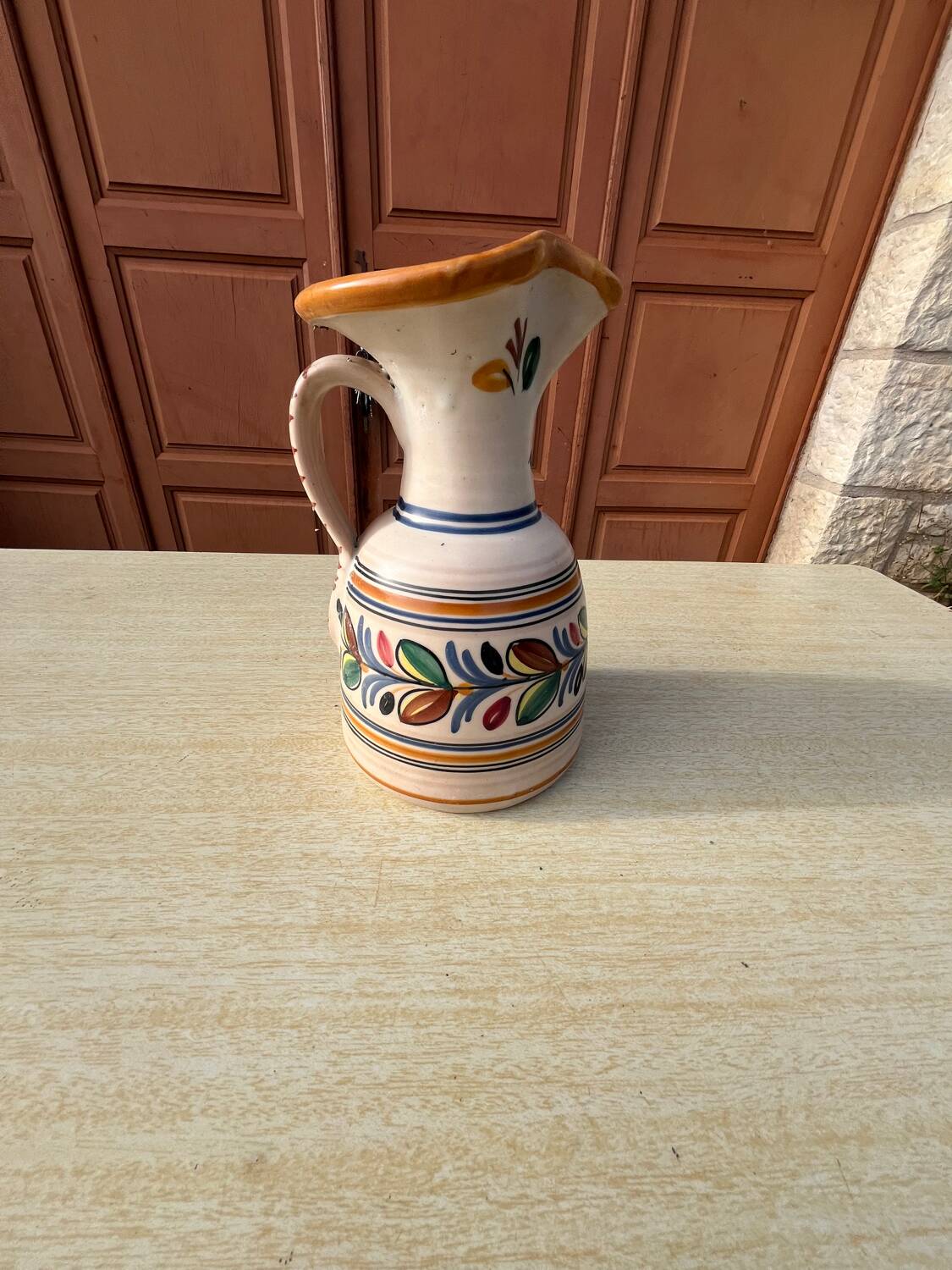 Ceramic pitcher