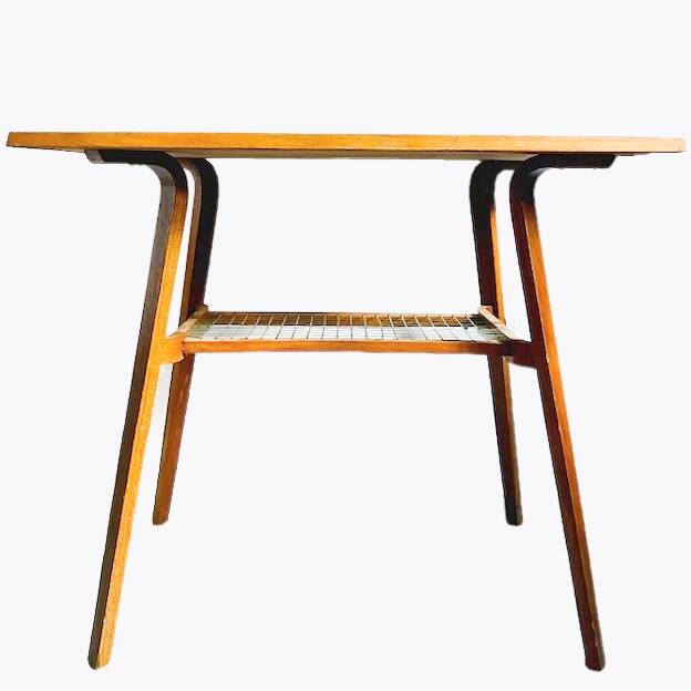 Vintage Danish Design Tv Table Midcentury Side Table Drevopodnik Holešov